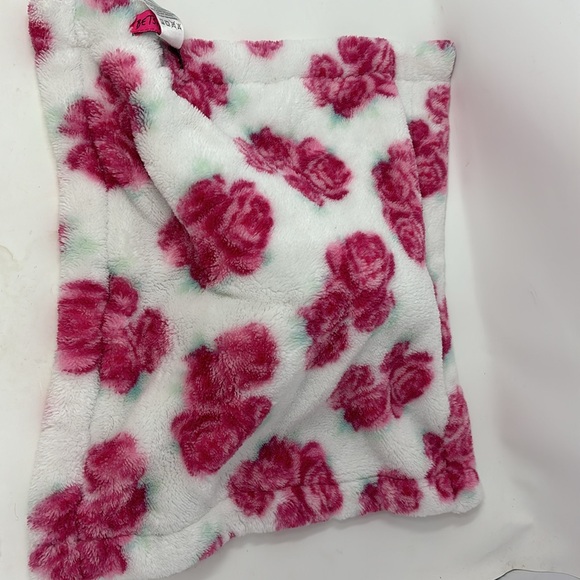 Betsy Johnson Floral Puppy Dog Security Blanket Super Softt - Picture 4 of 6